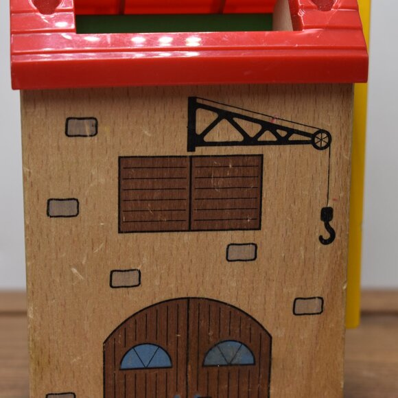 Brio PUSH & LOAD TOWER #33324 Wooden Train Railway 1998 VGUC - Picture 7 of 13